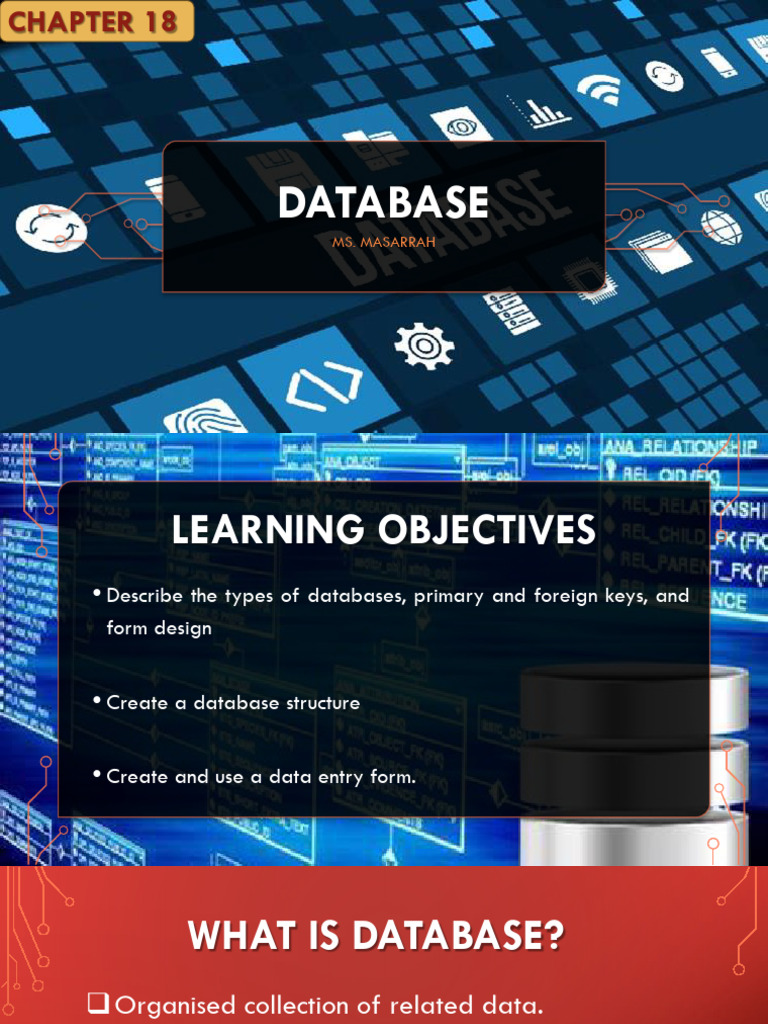 ICT Notes+Chapter+18+Database | PDF