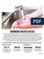Drinking Water Rates