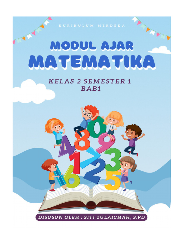 Modul Ajar Matematika Kelas 2 SD | PDF