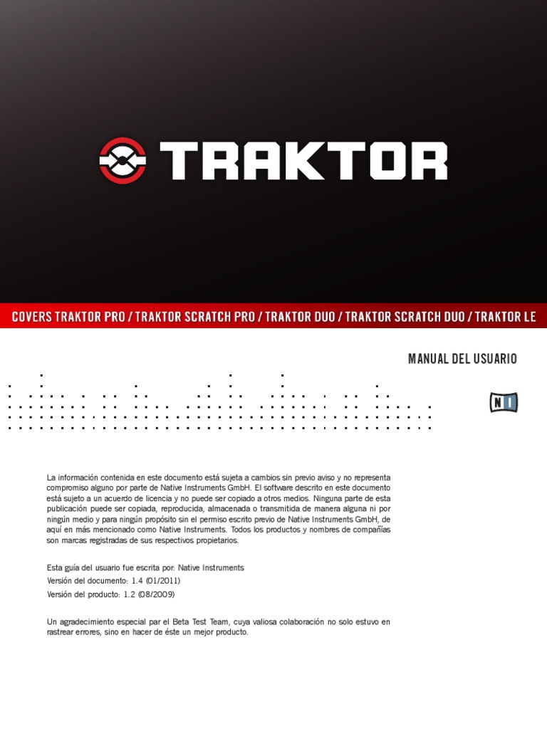 Traktor Manual Spanish PDF Windows XP Microsoft Windows