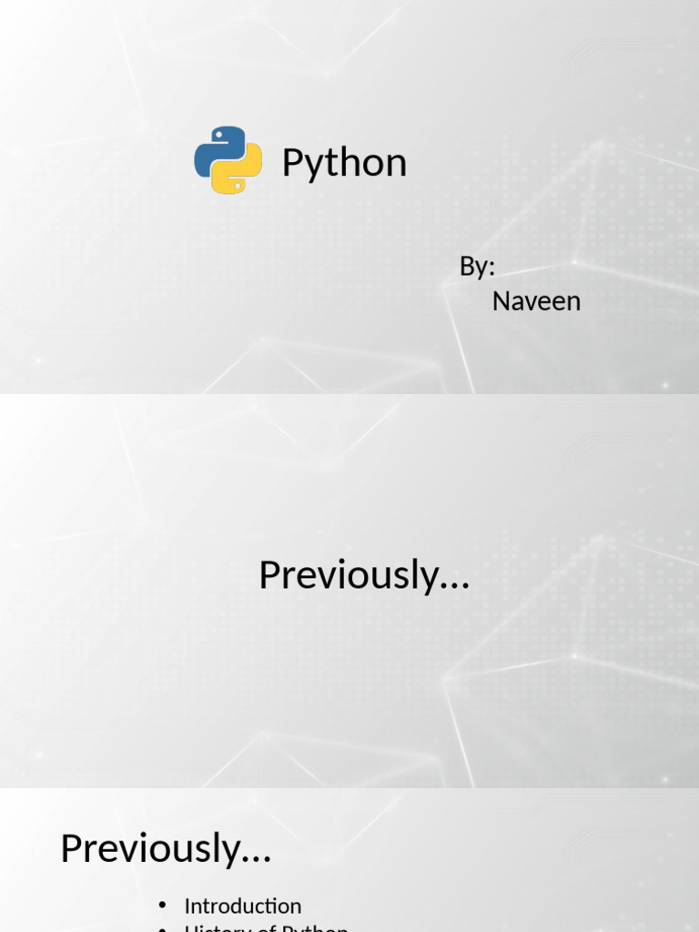 Python Cambridge - 2 | PDF