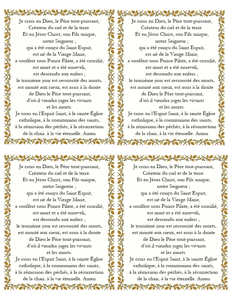 Credo | PDF