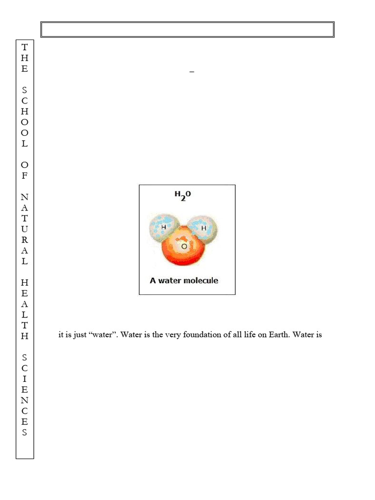 Water | PDF