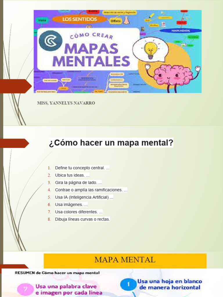 COMO HACER UN MAPA MENTAL | PDF
