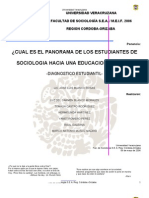 ¿CUAL ES EL PANORAMA DE LOS ESTUDIANTES DE SOCIOLOGIA HACIA UNA EDUCACION VIRTUAL_