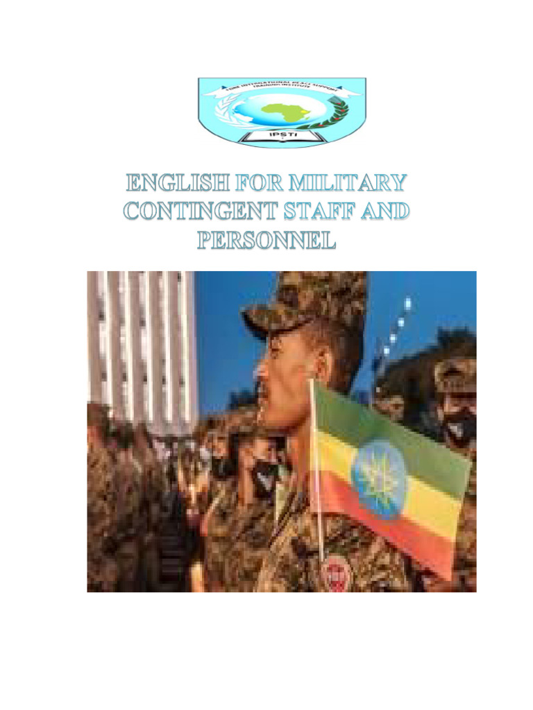 Military English Training Guide | PDF | Company (Military Unit ...