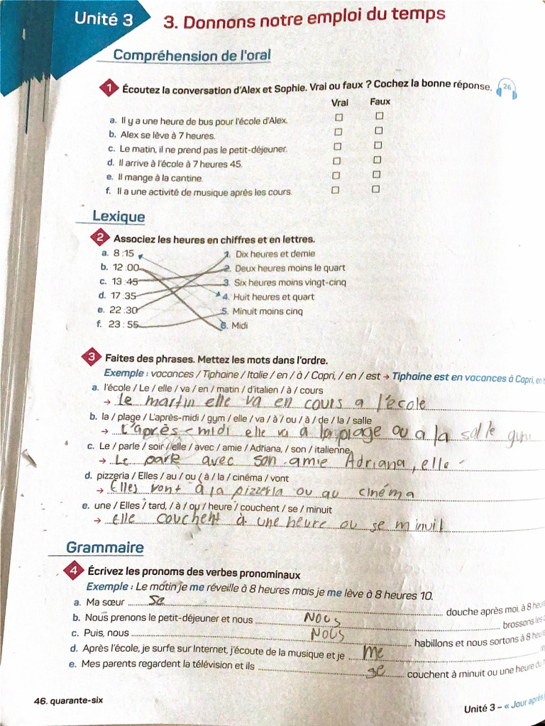 Cahier D'activités Pages 46 Et 47 (22 Nov 2023 A La(s) 12:56) | PDF