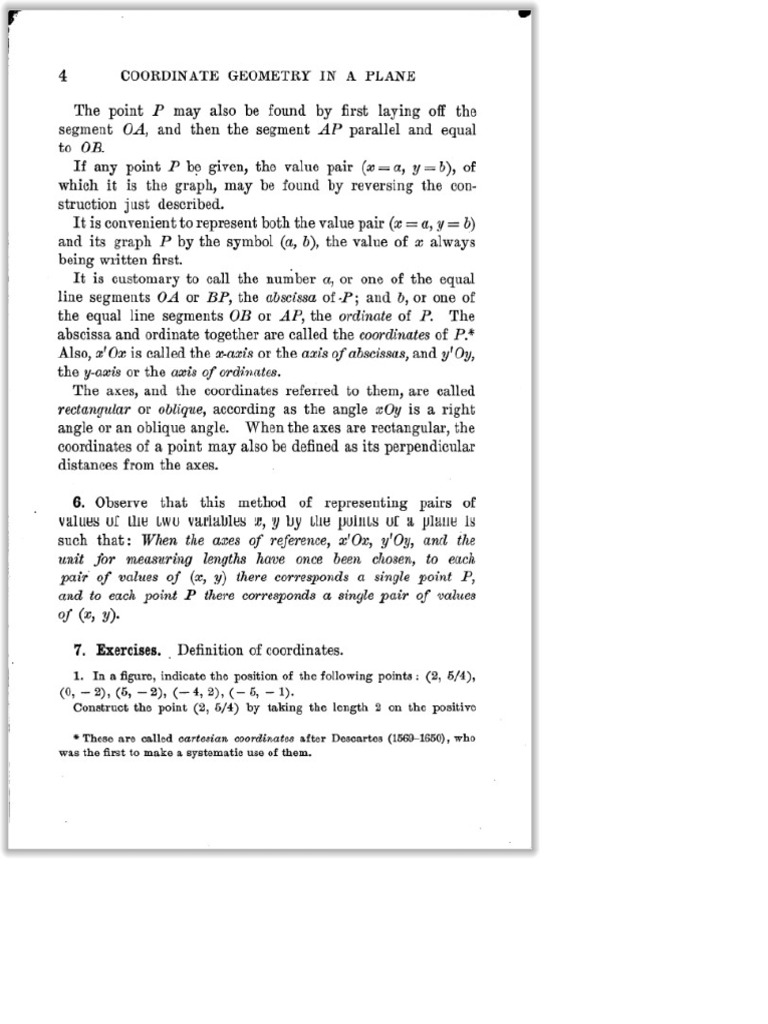 Coodinate Geometry | PDF