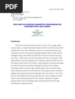 Download BOD DAN COD SEBAGAI PARAMETER PENCEMARAN AIR DAN BAKU MUTU AIR LIMBAH by Aldi Igniel SN76279666 doc pdf
