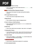 50 Leetcode Problems To Practice | PDF