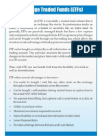 Exchange Traded Funds (ETFs)