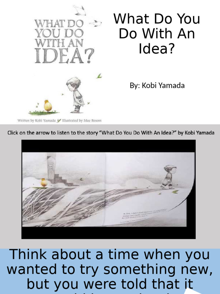 What Do You Do With An Idea | PDF