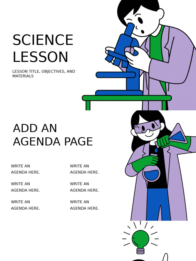 Simple Science Lesson Plan PDF