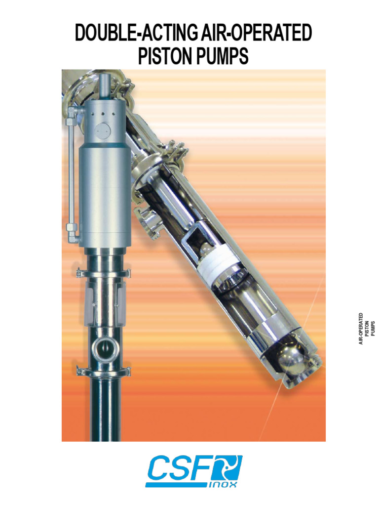 Catalogue Air Operated Piston Pumps | PDF