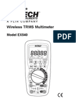 Wireless TRMS Multimeter: User's Guide