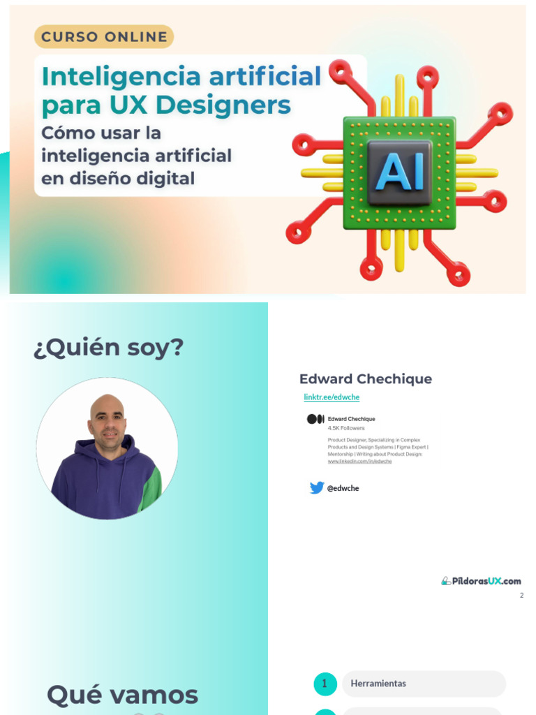 Curso de IA para UX Designers | PDF