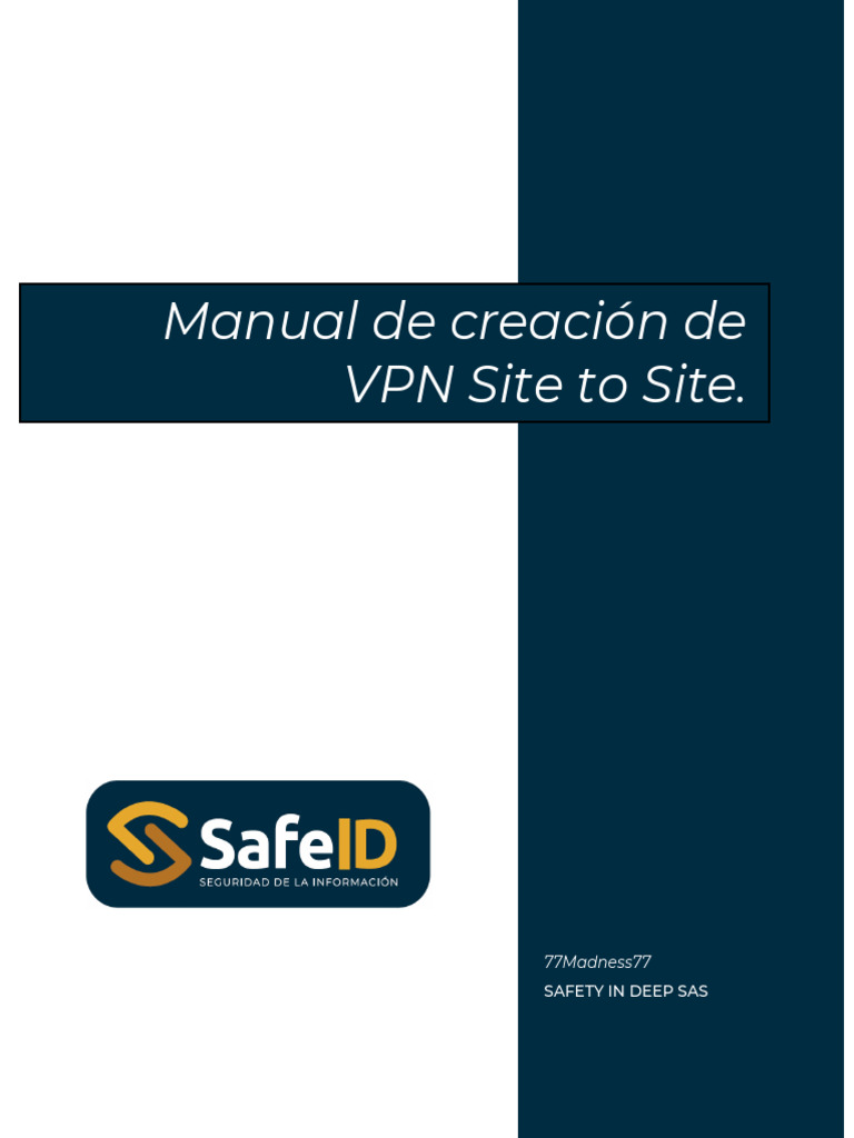Manual VPN Site to Site Checkpoint | PDF | Red privada virtual ...