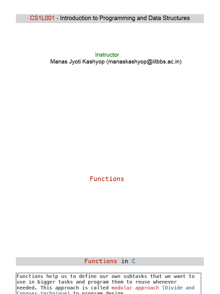 Notes programming | PDF
