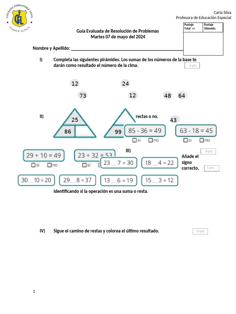 Clase 7 Resolucioìn Restas | PDF