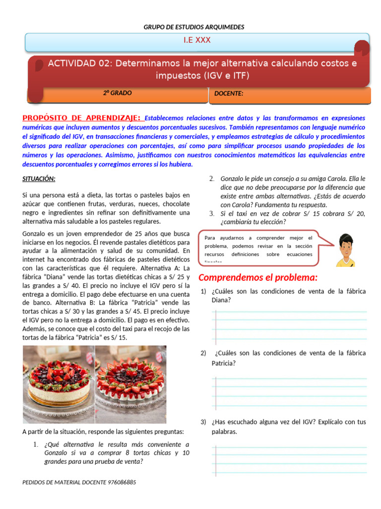 2° - Actividad 2 | PDF