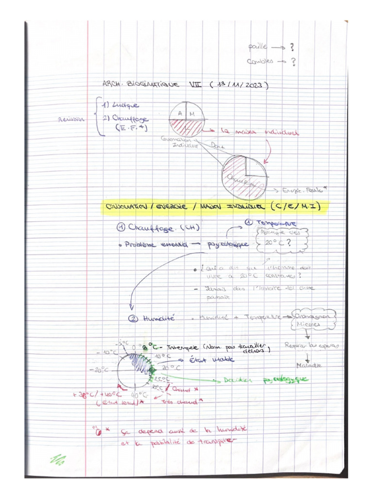 Archi Bioclimatique Gegan Ensapvs | PDF