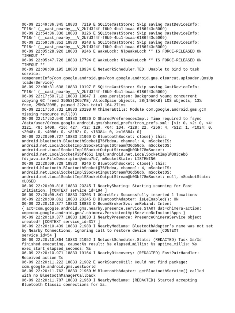 Log | PDF
