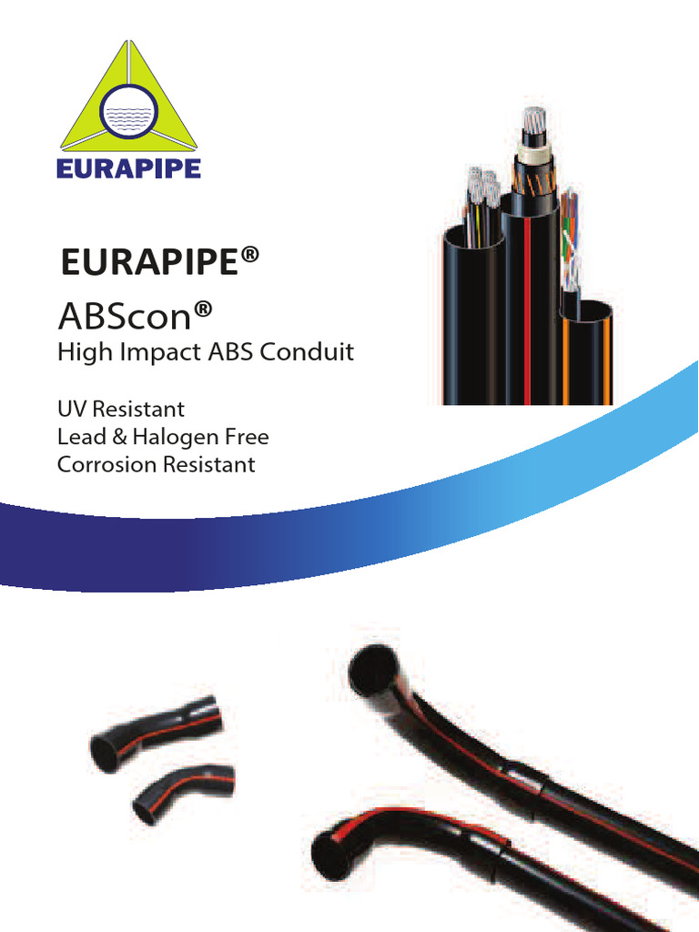 High Impact ABScon Conduit Overview | PDF | Pipe (Fluid Conveyance ...