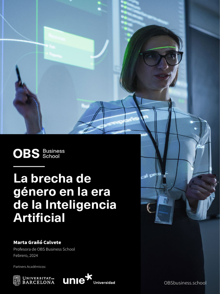 Informe OBS Brecha de Genero en La Era IA | PDF