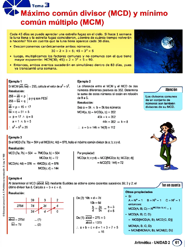 3ro MCM y MCD | PDF