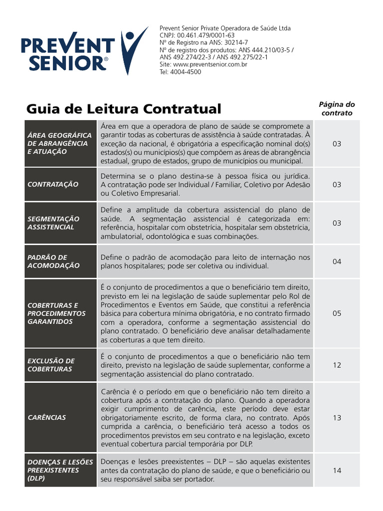 Guia de Leitura Contratual | PDF