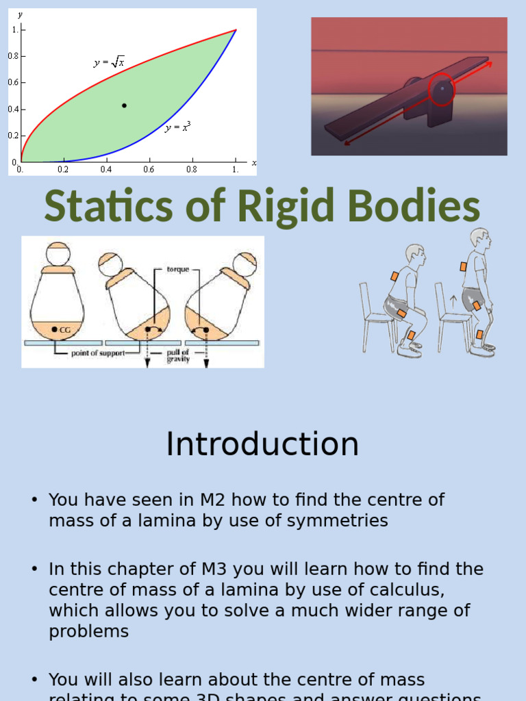 5) M3 Statics of Rigid Bodies | PDF