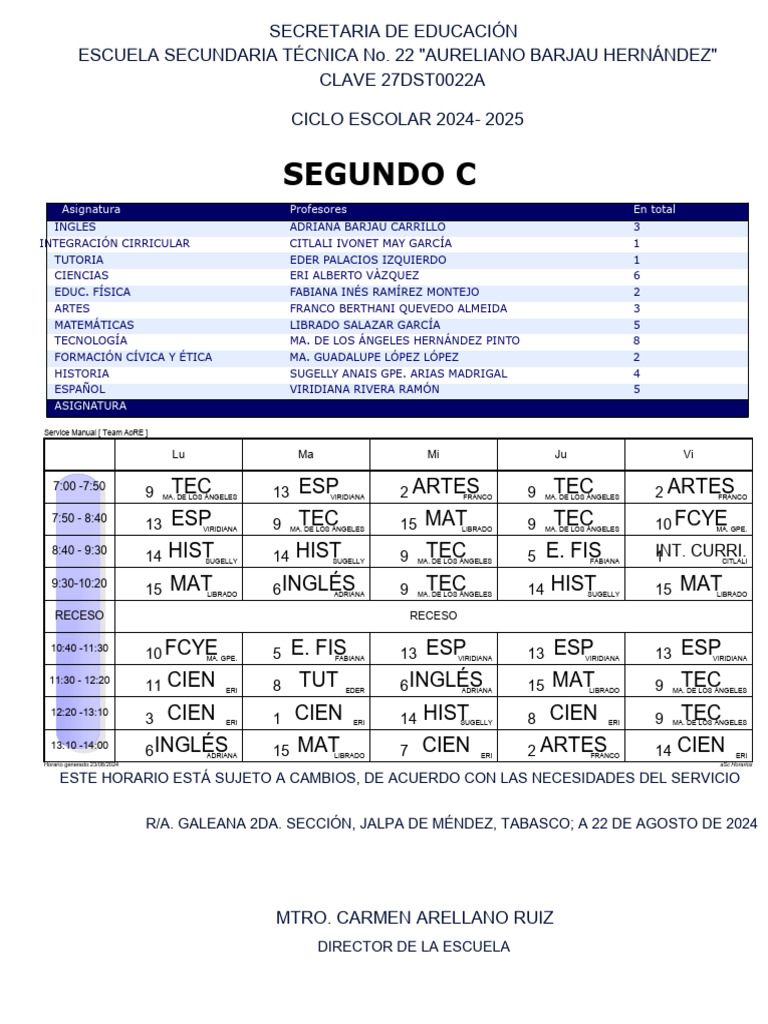 Segundo C | PDF