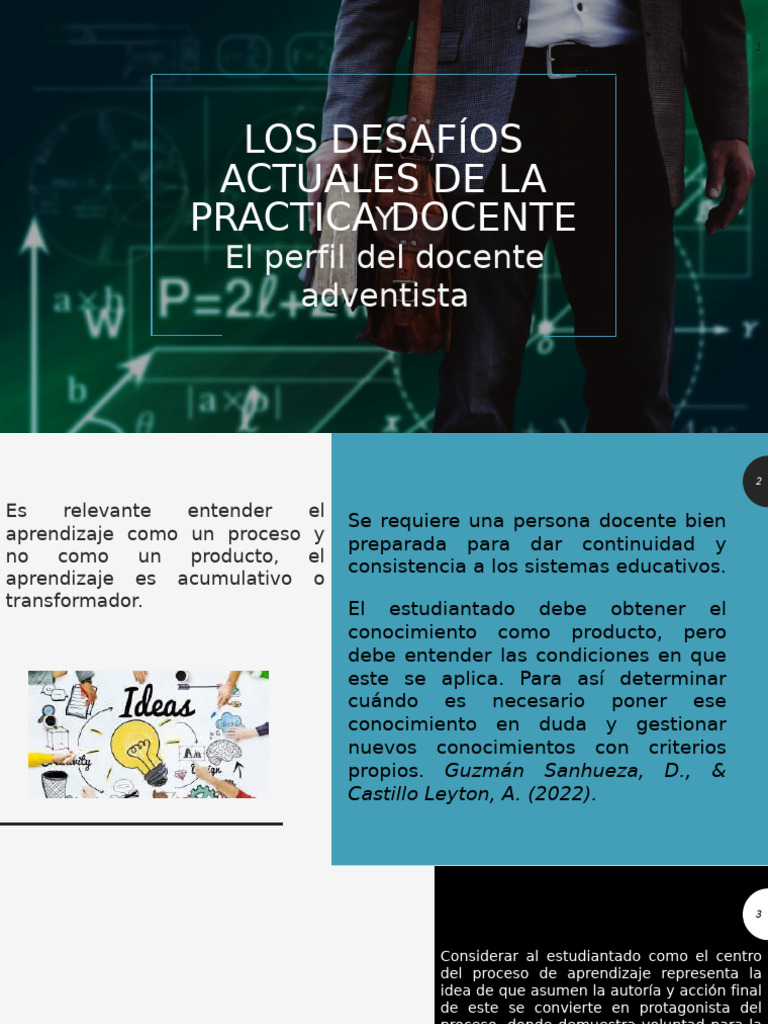 Los Desafíos Actuales de La Practica Docente | PDF | Maestros ...