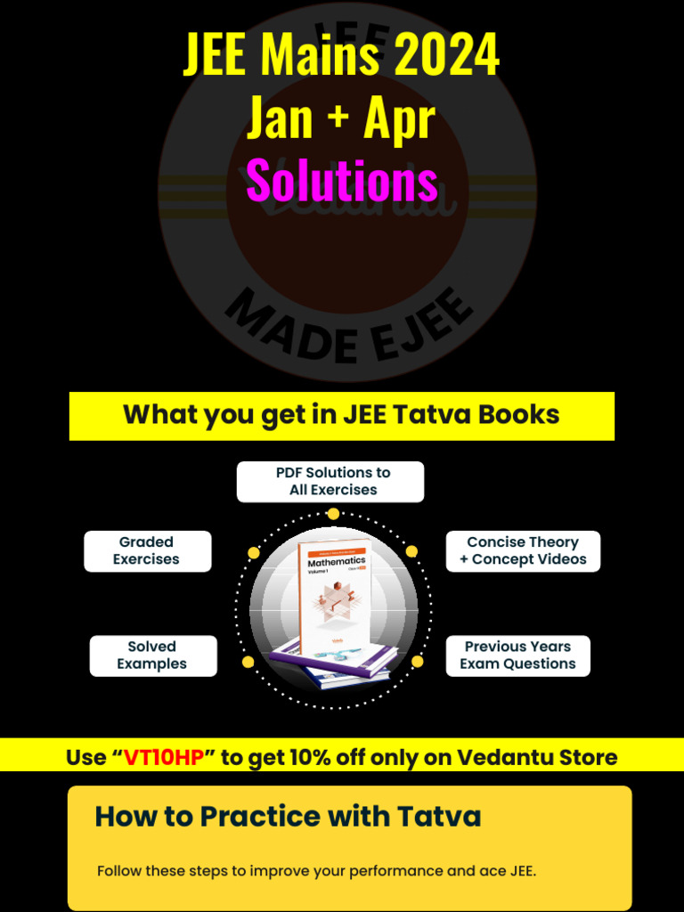 JEE Main 2024 Solutions Overview | PDF | Vapor | Science & Mathematics