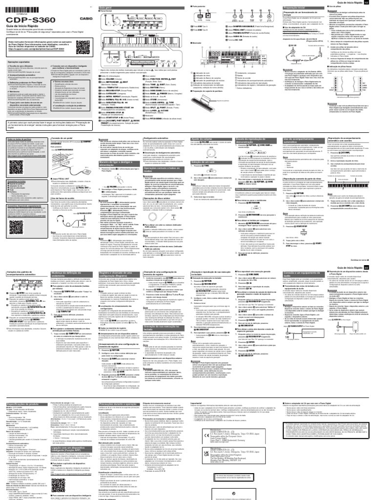 CDPS360 Quickstartguide PT | PDF