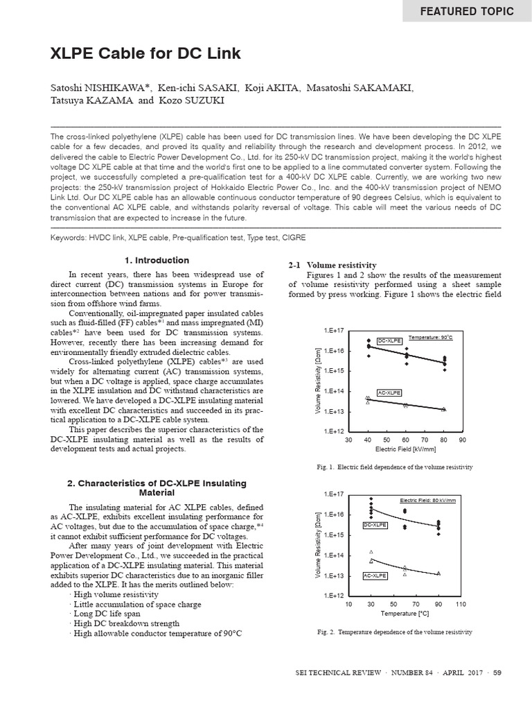 DC Xlpe | PDF