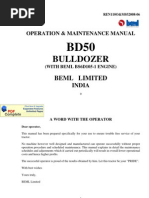 Download Beml Bd50 Bulldozer o  m Manual by Krishnakumar Bethanasamy SN76294855 doc pdf