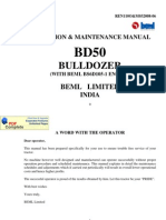 Beml Bd50 Bulldozer o & M Manual