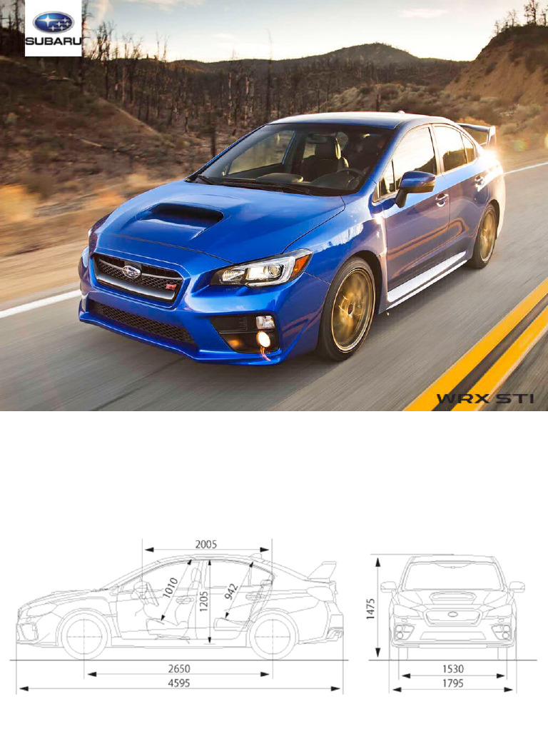 Subaru WRX STi CBU | PDF