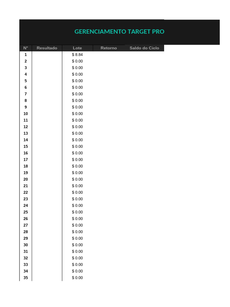 Gerenciamento Target Pro Pdf