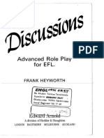 Discussions Advanced Role Play For EFL