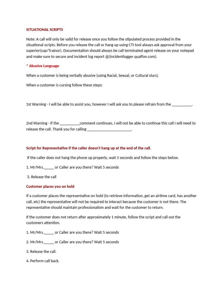 Situational SCR Wps Office | PDF