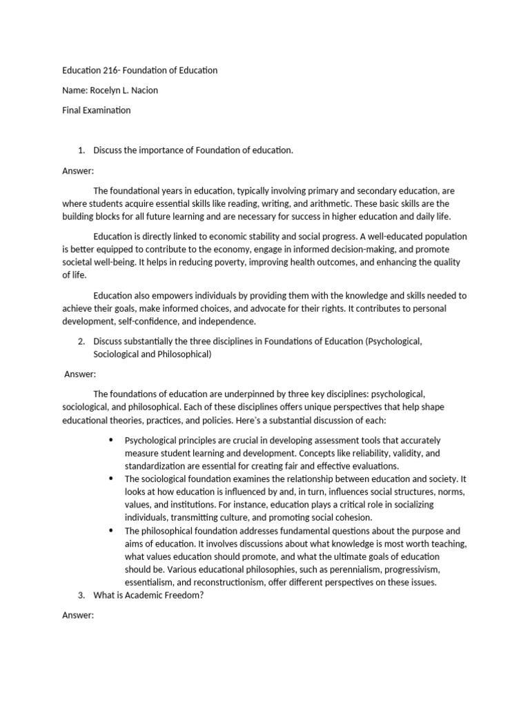 Education 216 | PDF | Pragmatism | Career & Growth