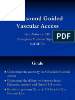 Ultrasound Guided Vascular Access