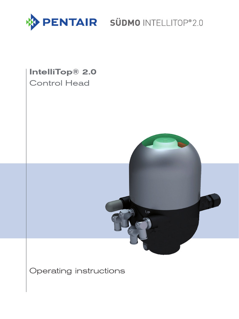 Valve Control Units Sudmo Intellitop 2 0 Operating Instructions v2010 ...