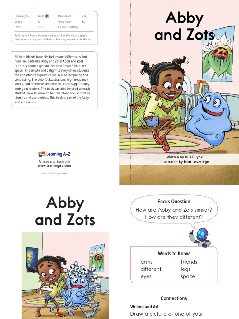 Abby Abby and Zots and Zots: For More Great Books Visit | PDF