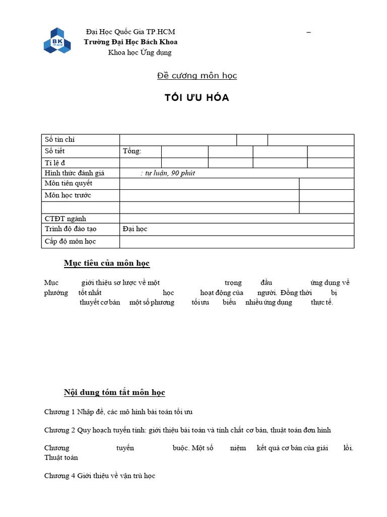 OPTIMIZATION TECHNIQUES SYLLABUS visual data 5