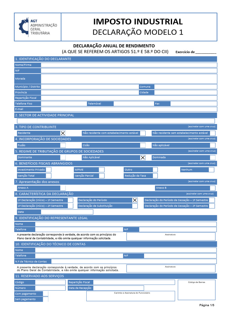 Modelos-Formularios - Editaveis Declaracao-Modelo-1 | PDF