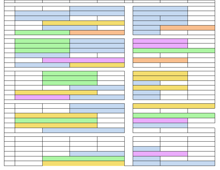 Time Table For Te | PDF