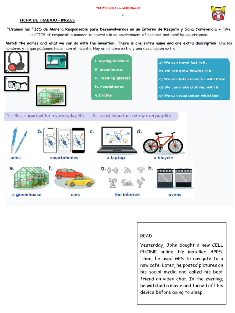 Ficha 4 Y 5 | PDF